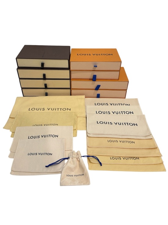 Louis Vuitton Handbags - Louis Vuitton Bundle (8) Boxes and (10) Dust Bags For Wallets and Accessories